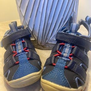 Cat & Jack Blue and Red Sandals for Everyday Comfort